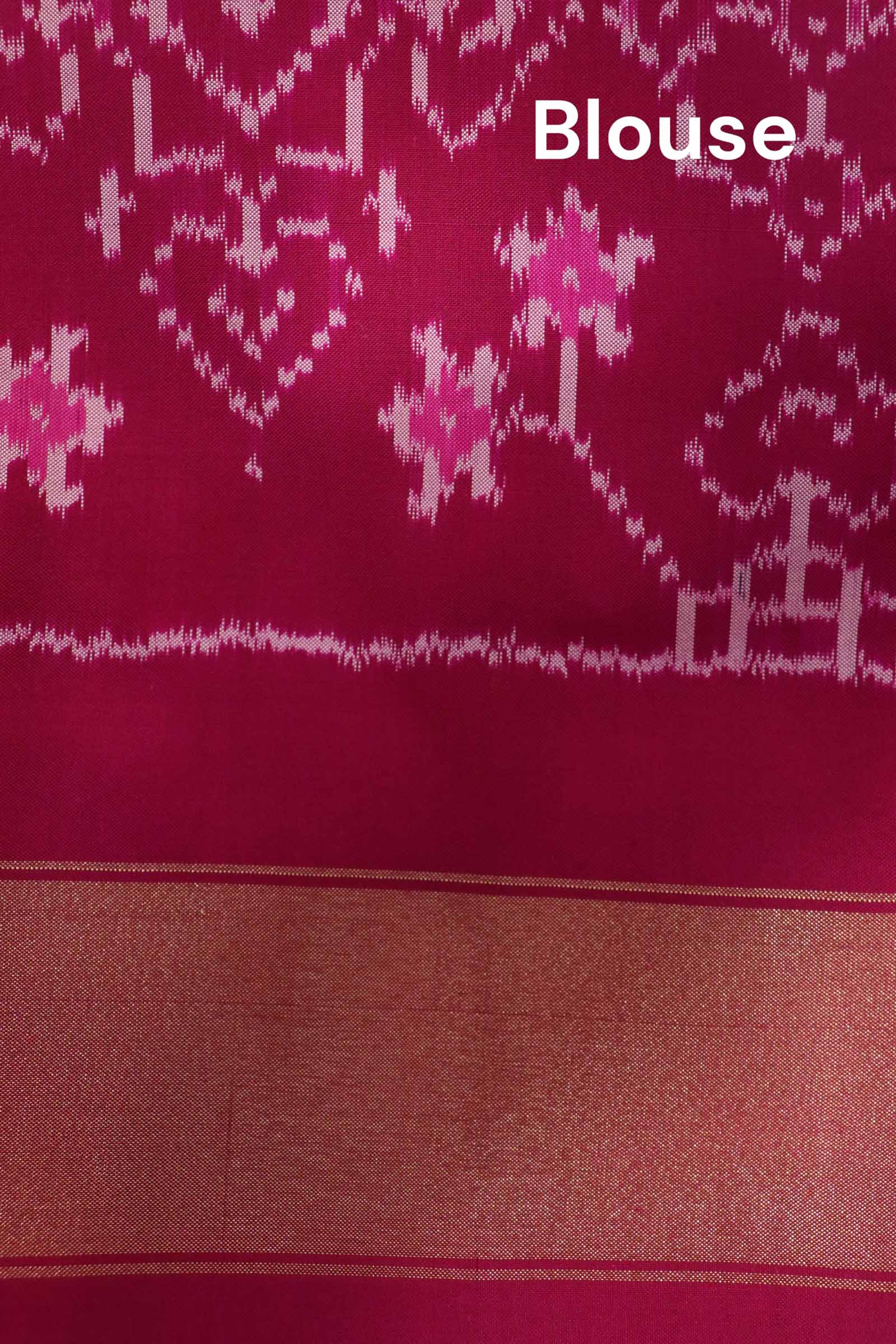 Pure Handloom Patola Ikat Silk Saree AL211717